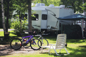 RV Insurance - RV campsite