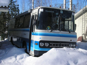 Recreational Vehicle Maintenance - RV Stuck in snow