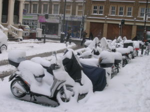 motorcycles_in_the_snow_-_geograph-org-uk_-_1229232