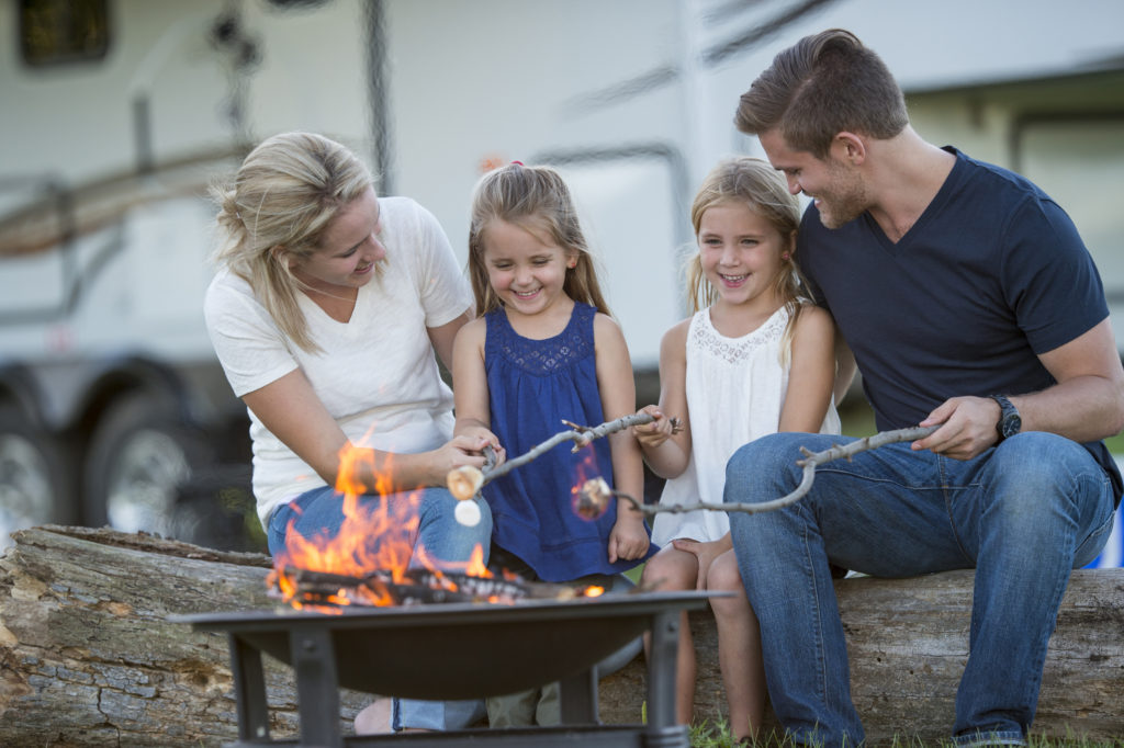 family glamping