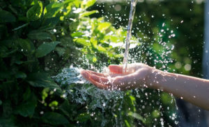 outdoor shower