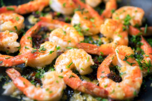 shrimp scampi foil campfire recipes