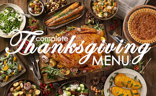 A Complete Thanksgiving Menu: 5 Delicious Recipes