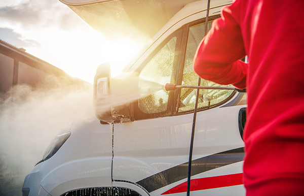 pressure washing RV