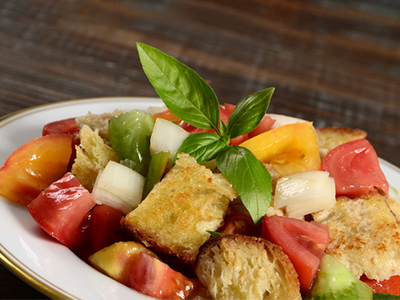 Tomato and Balsamic Bread Salad