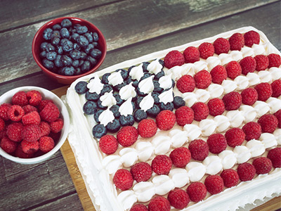 Fourth of July Cake