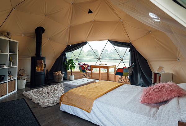 california glamping