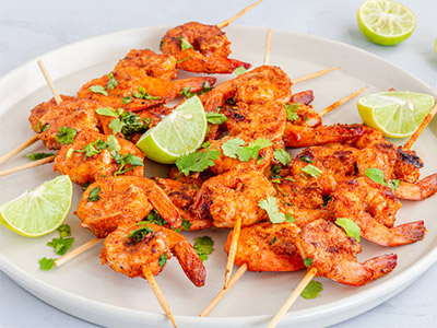 Chile lime shrimp