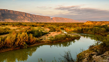 a view of the rio grande at big bend national park 