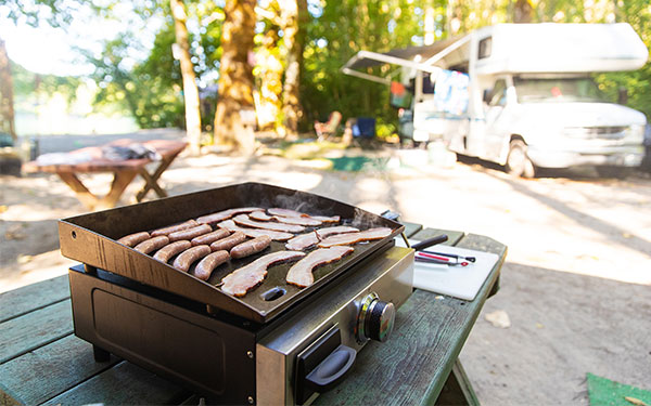 10 Griddle Recipes for Your Next RV Camping Trip: Fire Ban Friendly!