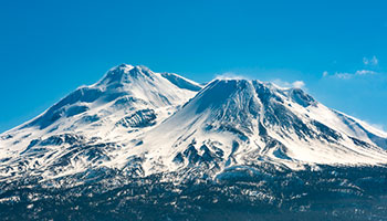 View of Mt. Shasta.