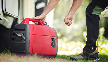 image of an inverter generator 