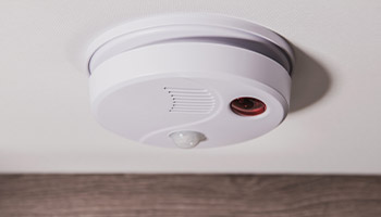 an RV smoke alarm for safety